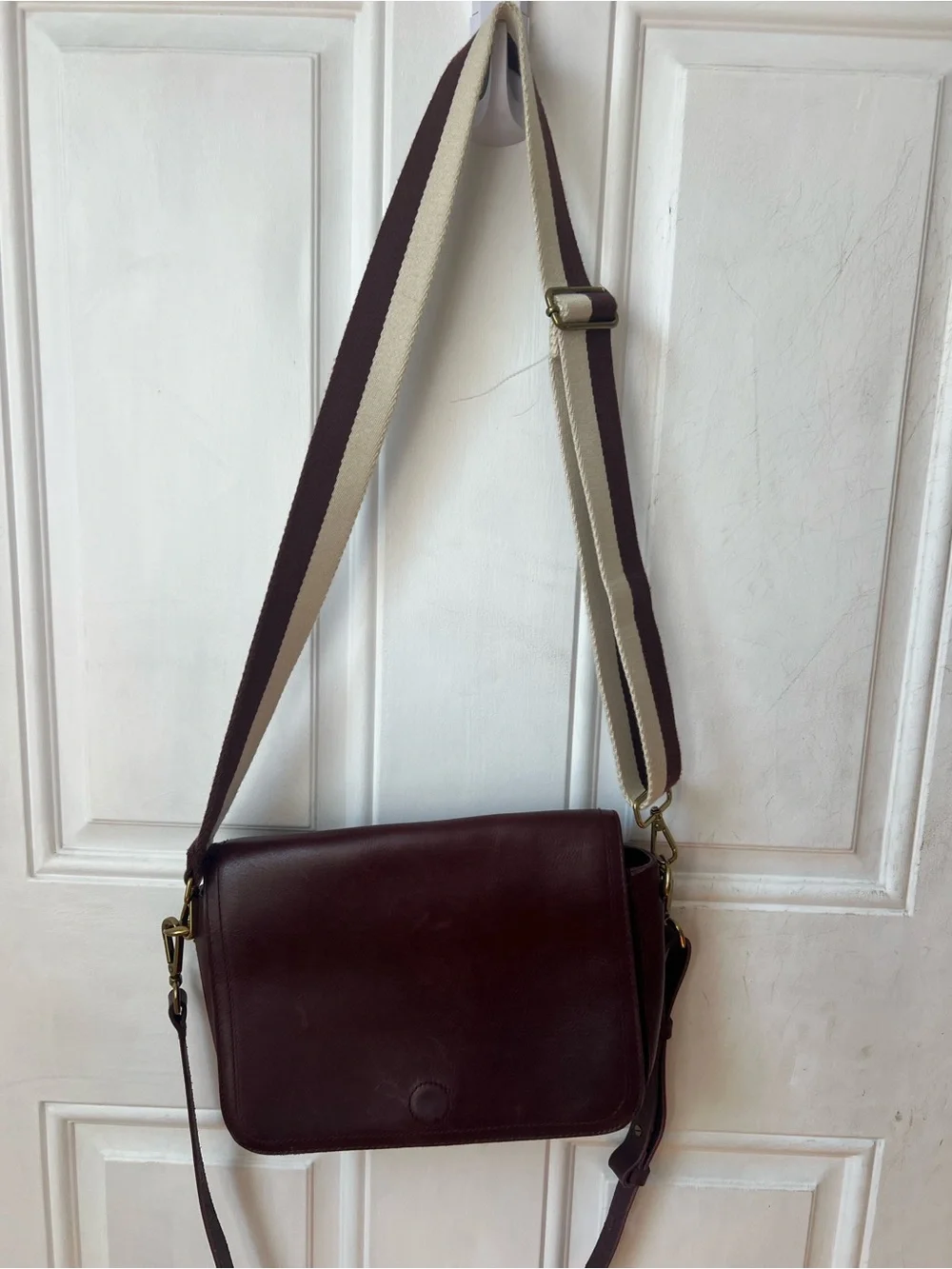 The Transport Flap Shoulder Bag By Madewell NWT